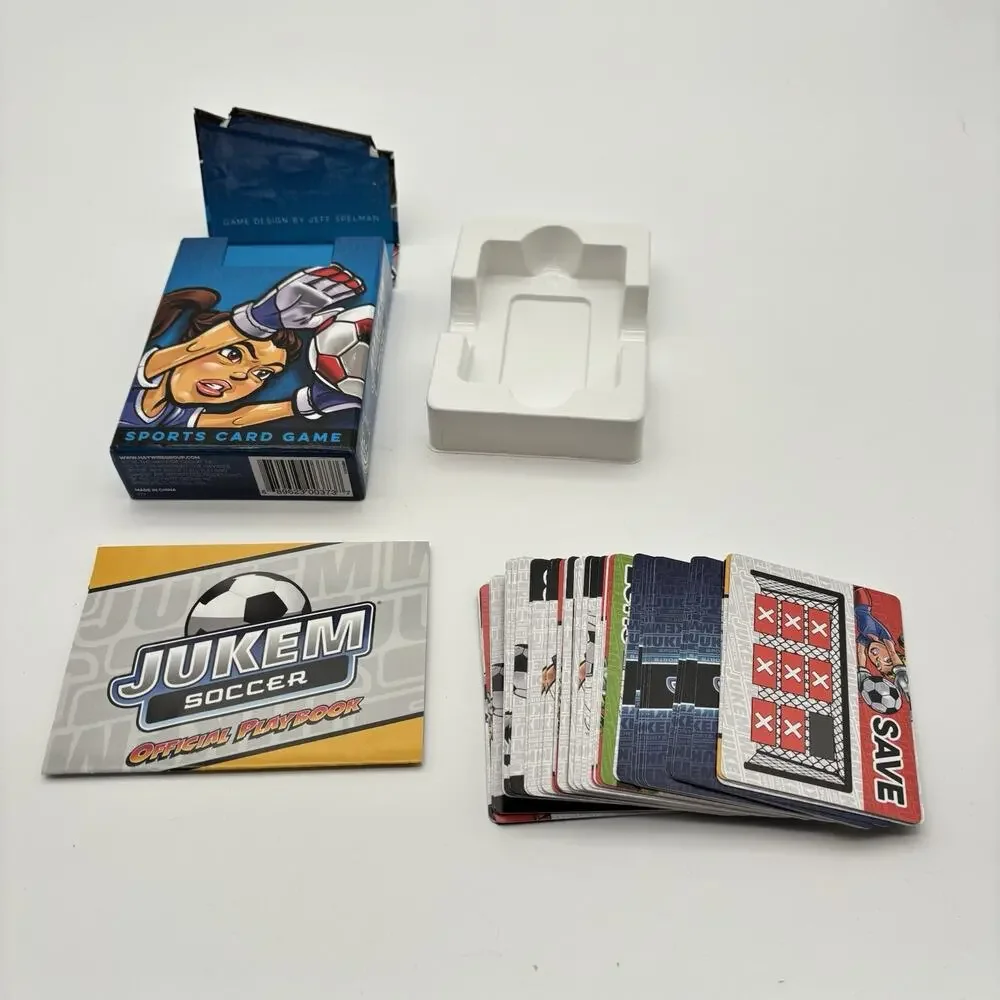 JUKEM Soccer Sports Card Game Haywire Group Complete. Very Good Condition.